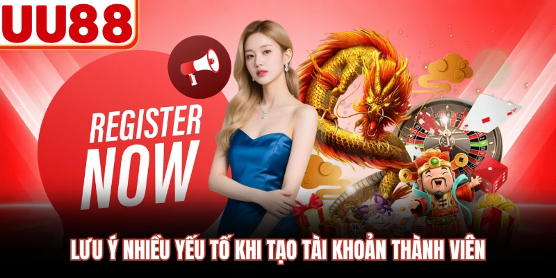 Lưu ý nhiều yếu tố khi tạo tài khoản thành viên