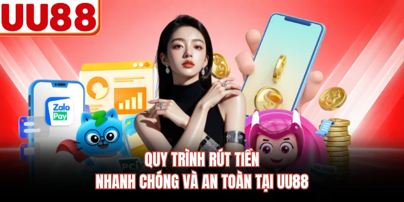 Quy trình rút tiền nhanh chóng và an toàn tại UU88