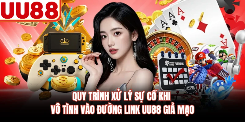 Quy trình xử lý sự cố khi vô tình vào đường link UU88 giả mạo